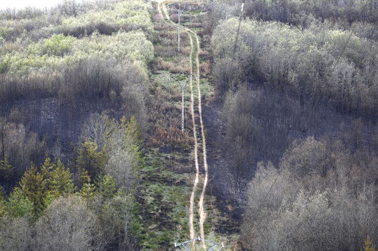 Incendio de nivel 2 en la localidad leonesa de Ambasaguas de Curueño