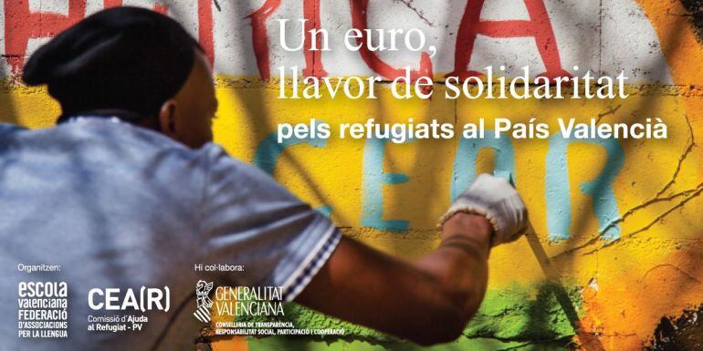 Campaña de Escola Valenciana de solidaridad con los inmigrantes