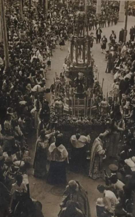 Antigua celebración del Corpus
