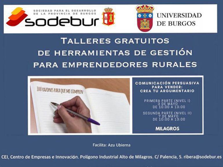 Talleres gratuitos