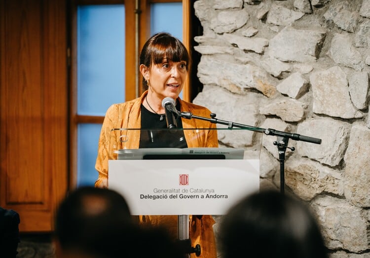 La delegada de la Generalitat de Catalunya a Andorra, Anna Vives.