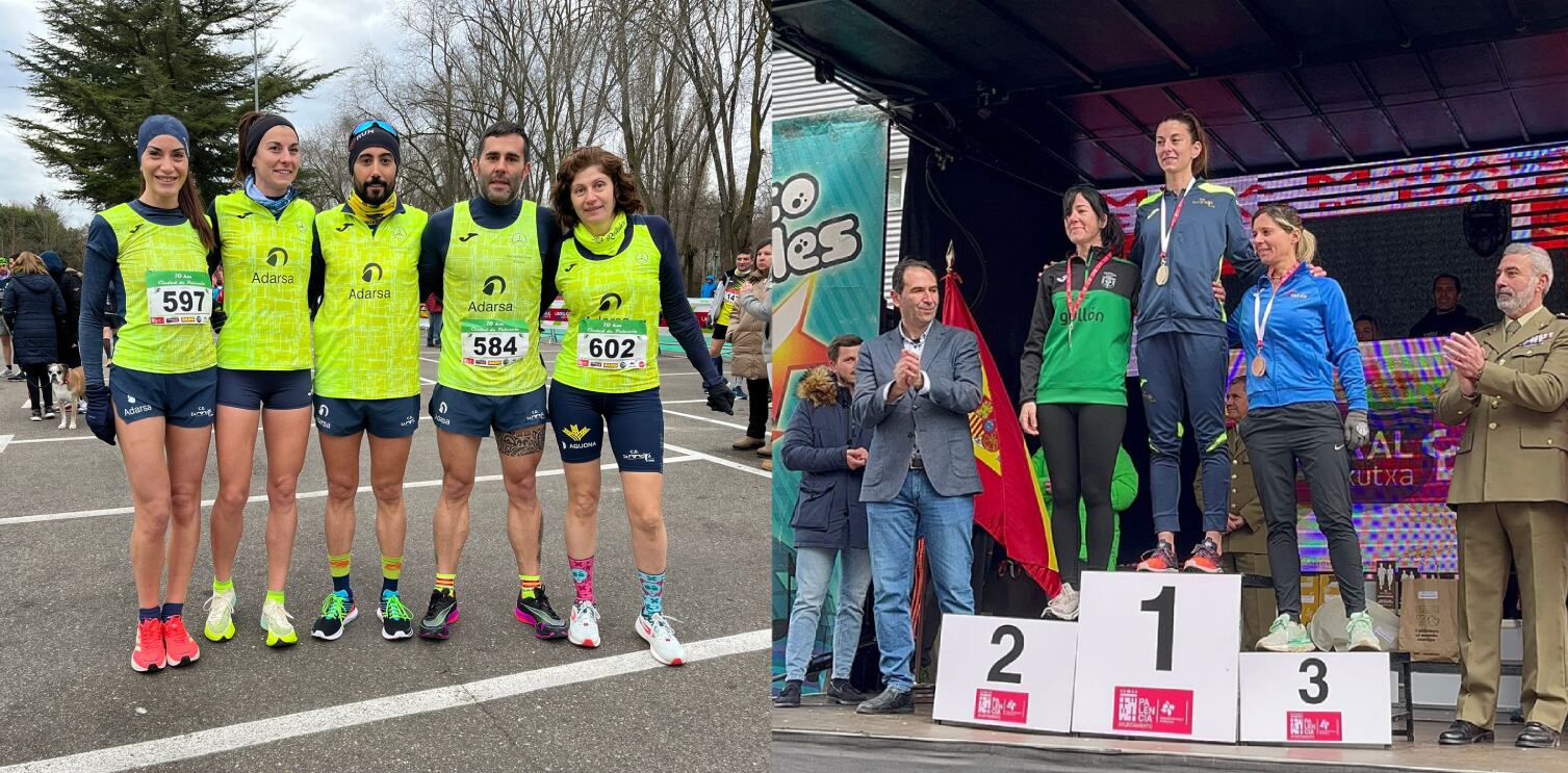 Participantes del Zamora Corre en Palencia