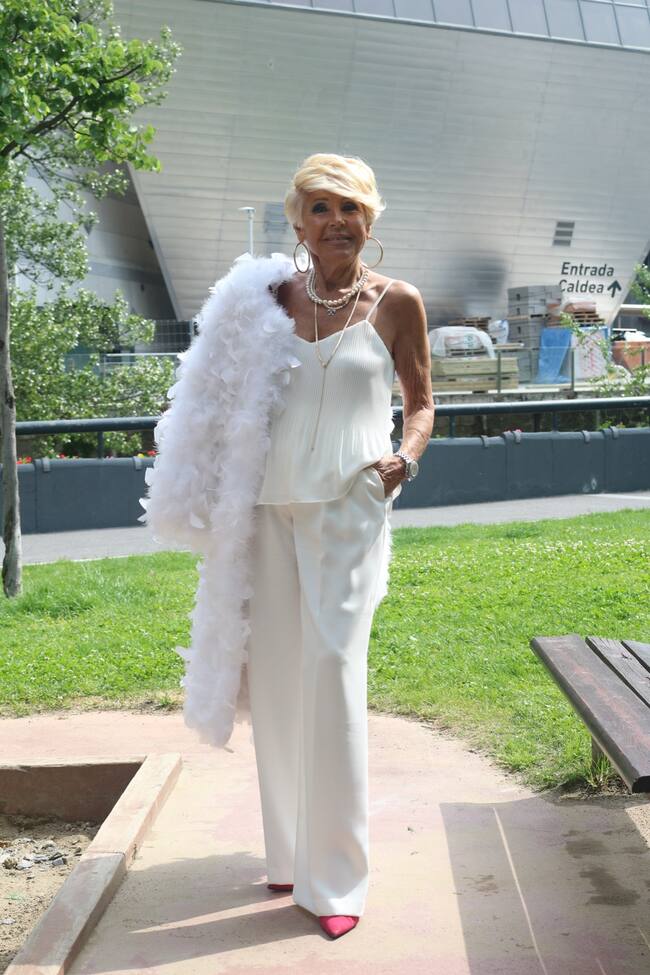 Ramona Gorraiz en una gravació