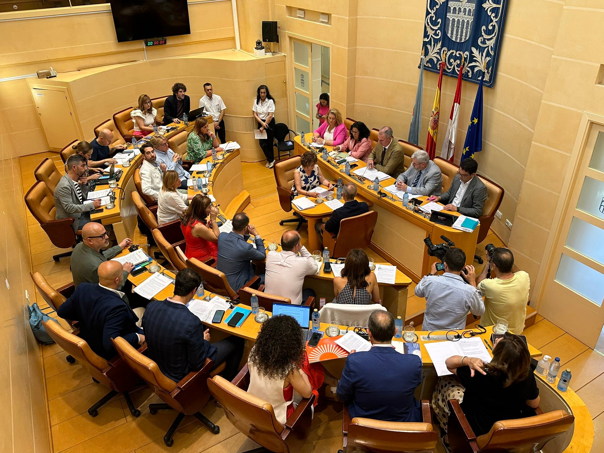 Pleno Extraordinario Ayuntamiento de Segovia