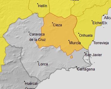 Aviso naranja en la Vega del Segura por altas temperaturas