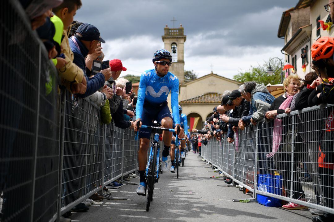 Mikel Landa durante una de las etapas de este Giro de Italia