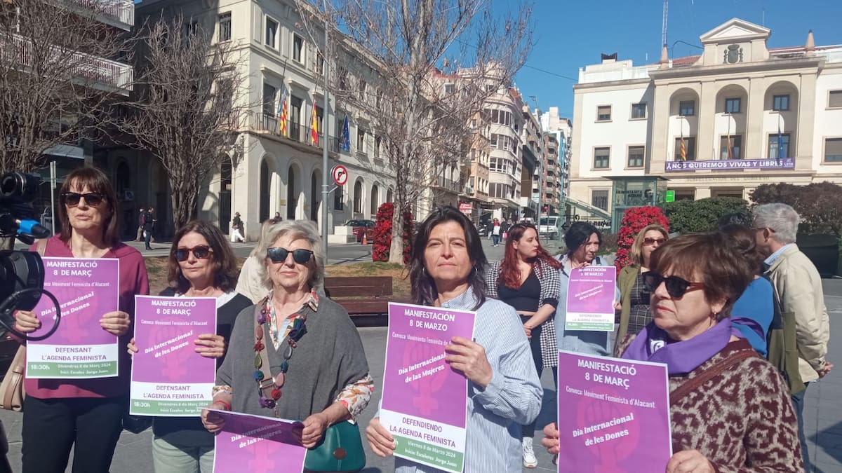 El Movimiento Feminista de Alicante llevará al 8 de Marzo la Agenda Feminista "contra la objetualización de la mujer"