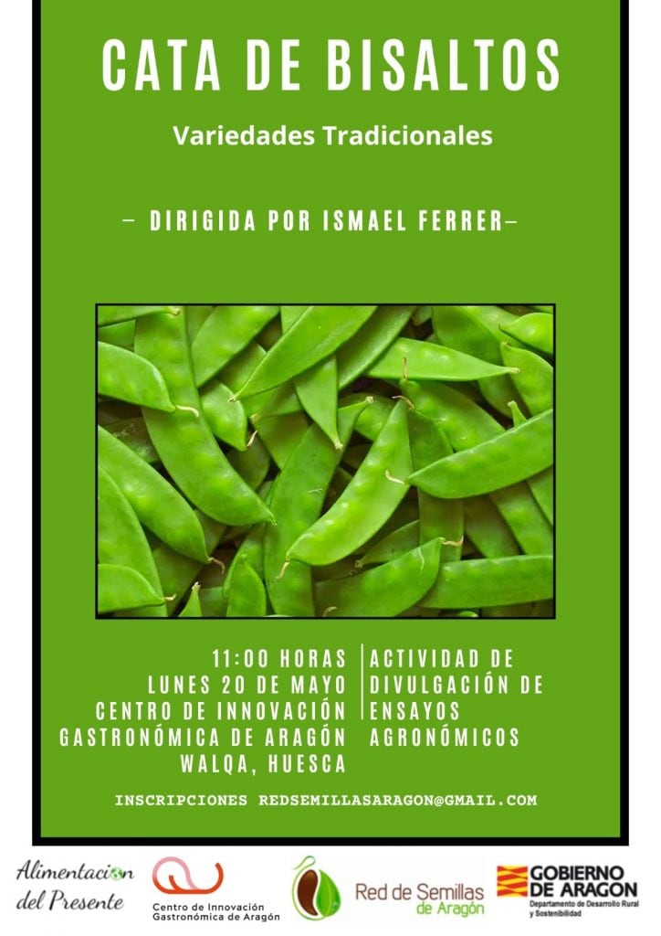 Cartel de la cata de bisaltos