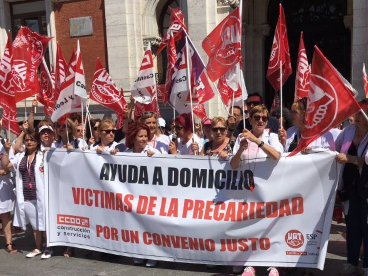 Primera huelga de la historia en el sector de ayuda a dependientes