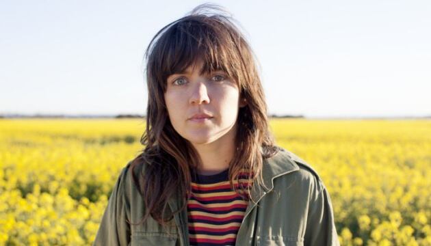 Courtney Barnett en la presentación de su primer disco