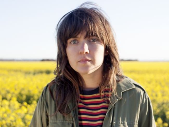 Courtney Barnett en la presentación de su primer disco