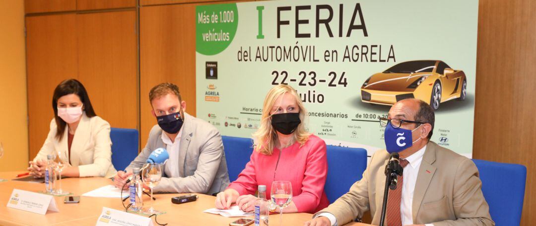 Presentación de la feria del automóvil