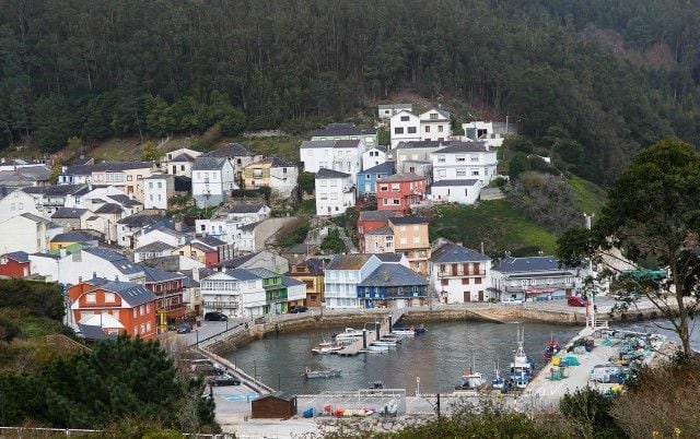 Puerto de O Barqueiro, en Mañón (foto: Mero Barral / Cadena SER)