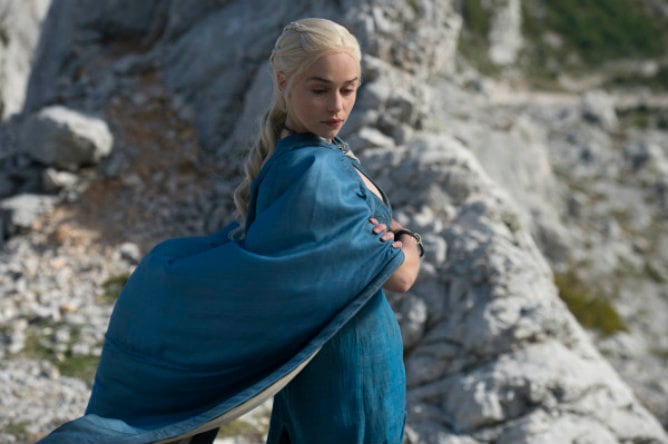 Daenerys Targaryen, personaje de &#039;Juego de Tronos&#039; interpretado por Emilia Clarke