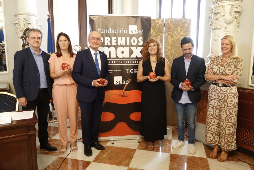 Presentación gala premios Max en Málaga