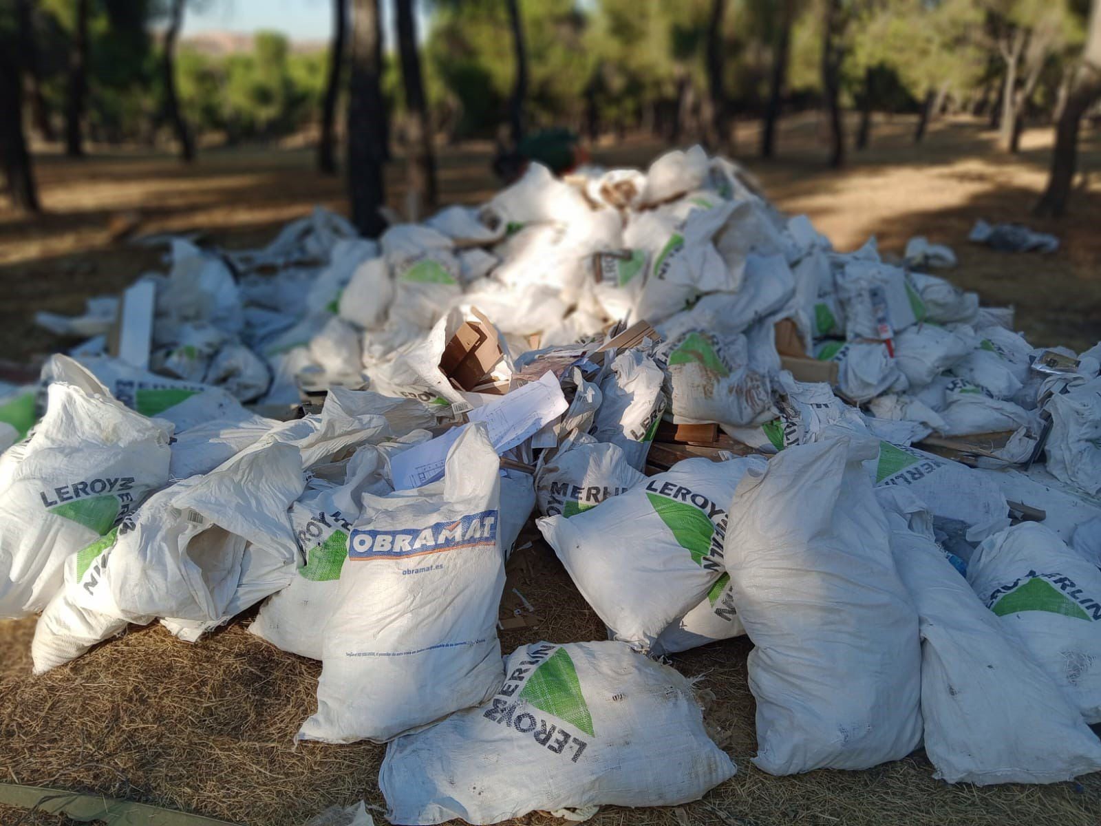 Vertidos ilegales en Alcorcón