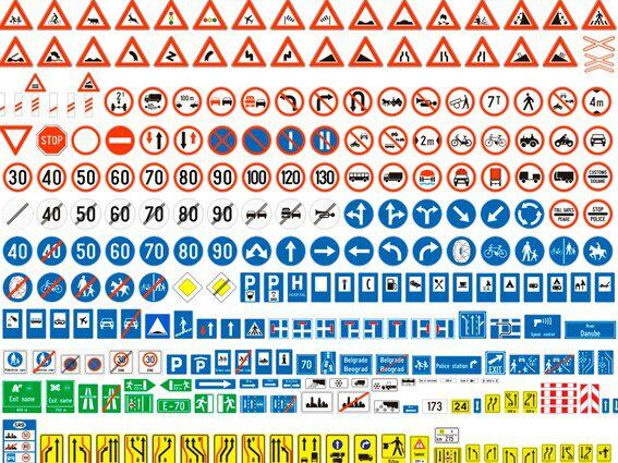 Habrá señales nuevas y otras cambiarán de aspecto