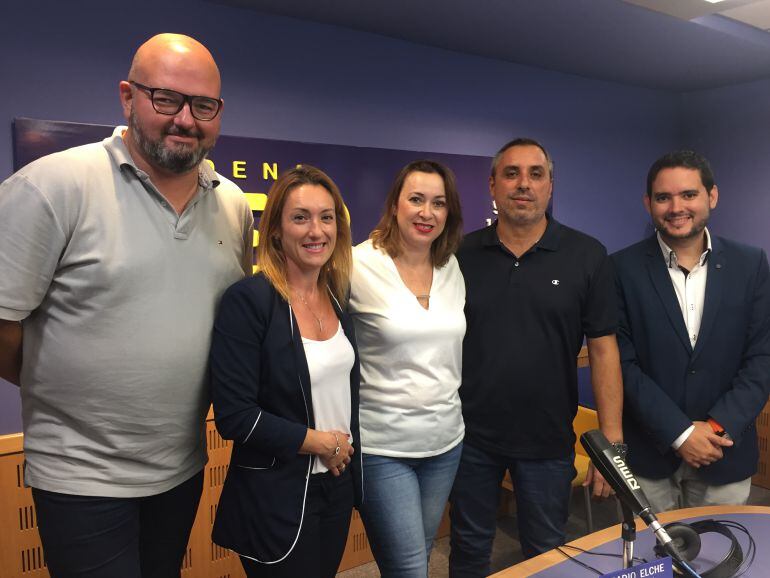 Tertulia en Hoy por Hoy con Joaquin Martínez, mari carmen Guillén, Cristina medina, Vicente Granero y David Caballero