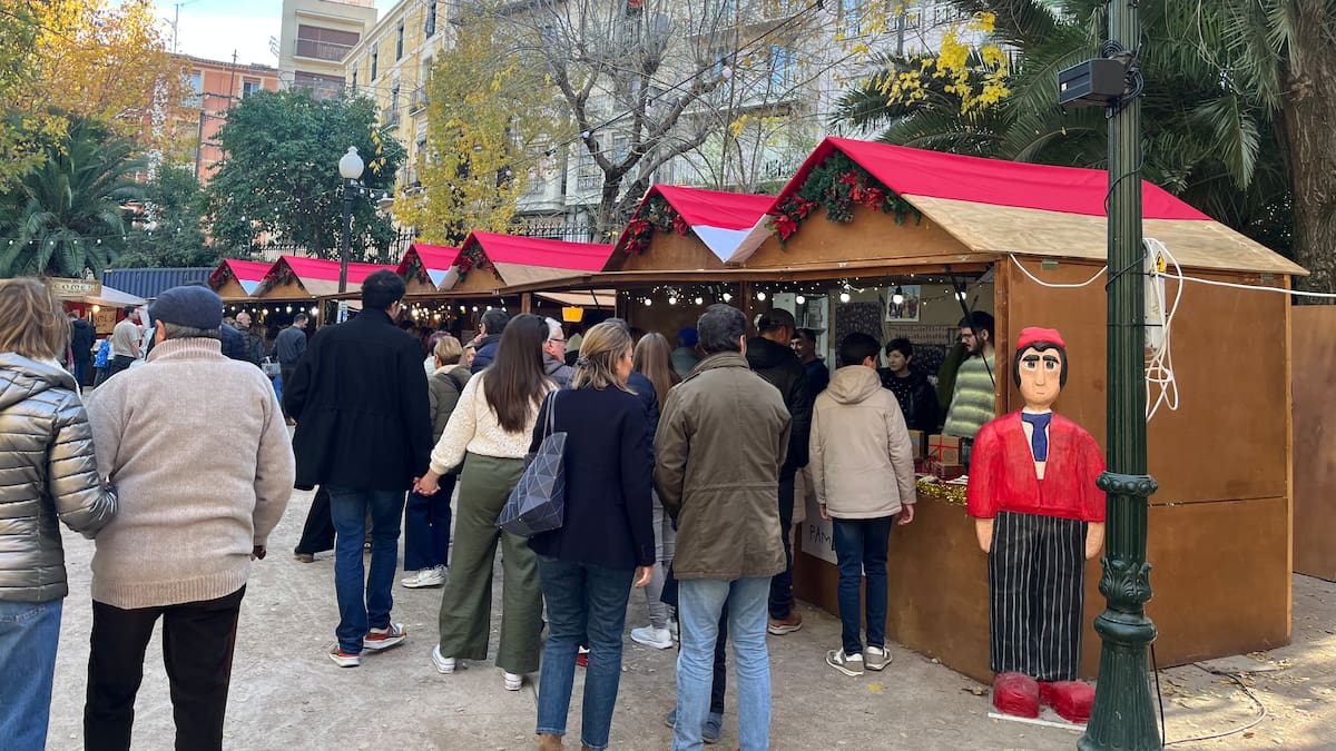 Alcoi activa el Mercat de Nadal a La Glorieta