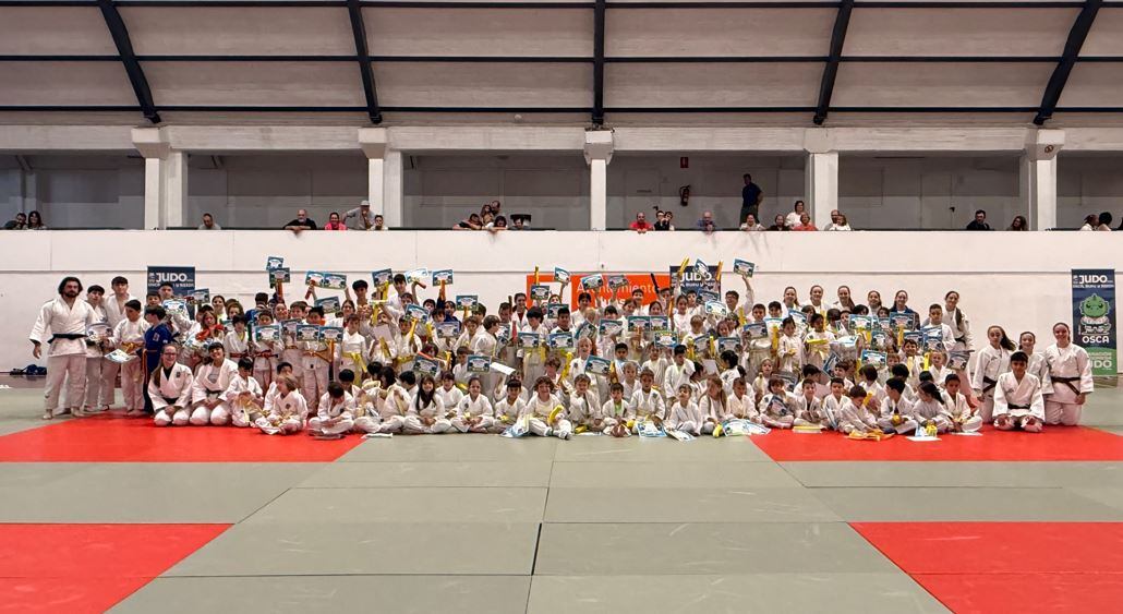 El Pabellón del Parque de Huesca acogía una gran jornada de judo