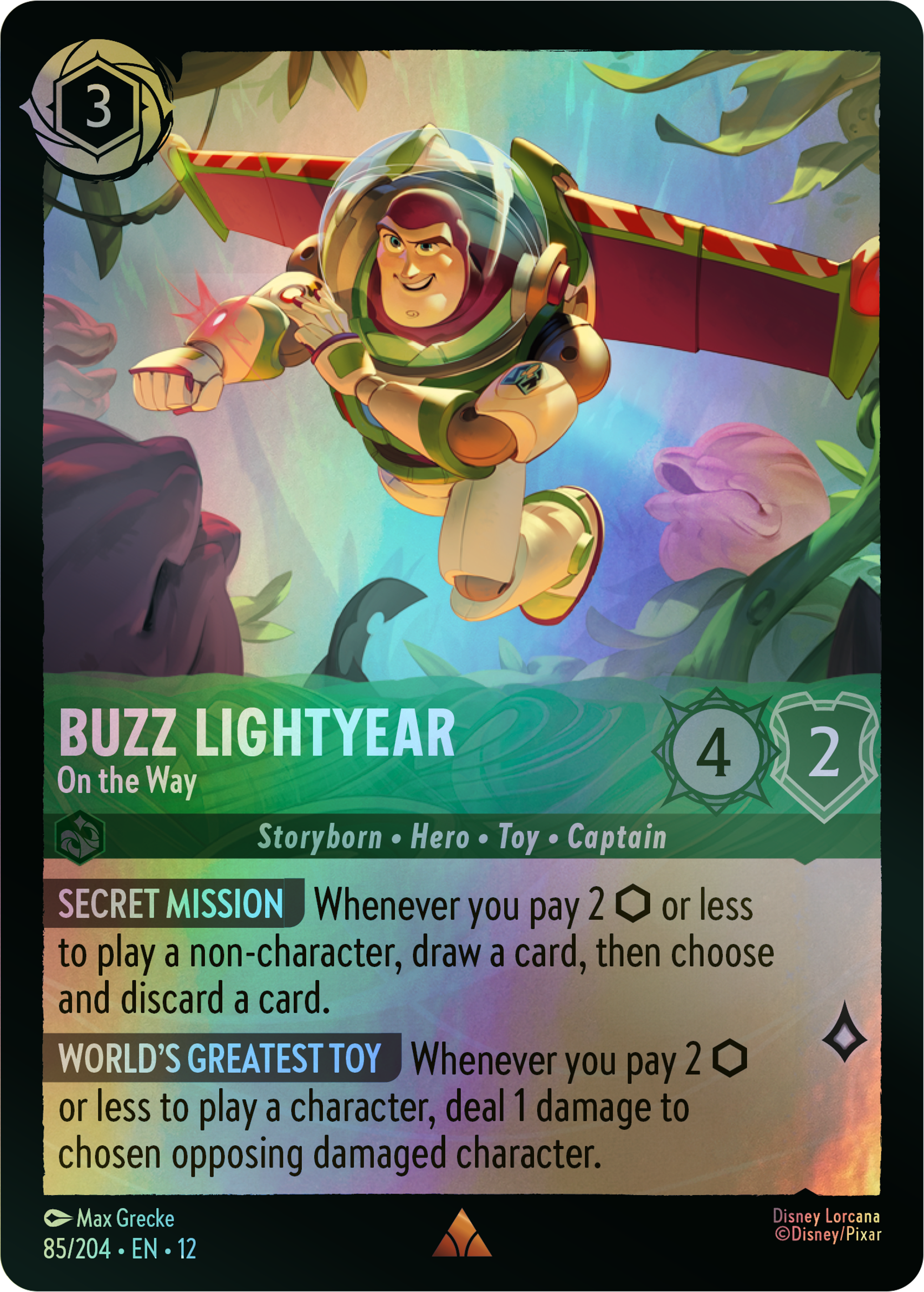 Buzz Lightyear llegará a Lorcana en verano de este año 2026