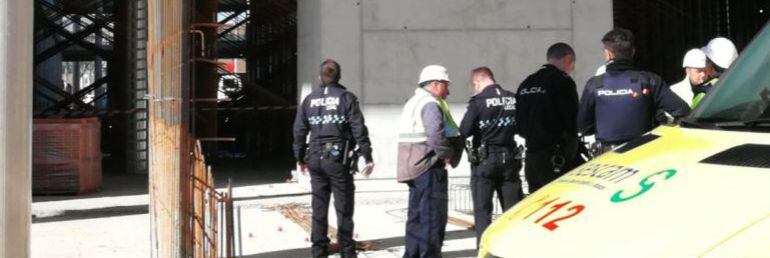 Un trabajador de 57 años de edad herido grave en las obras de la Ciudad de la Justicia