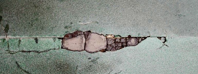 Grietas en el mercado de San Agustín