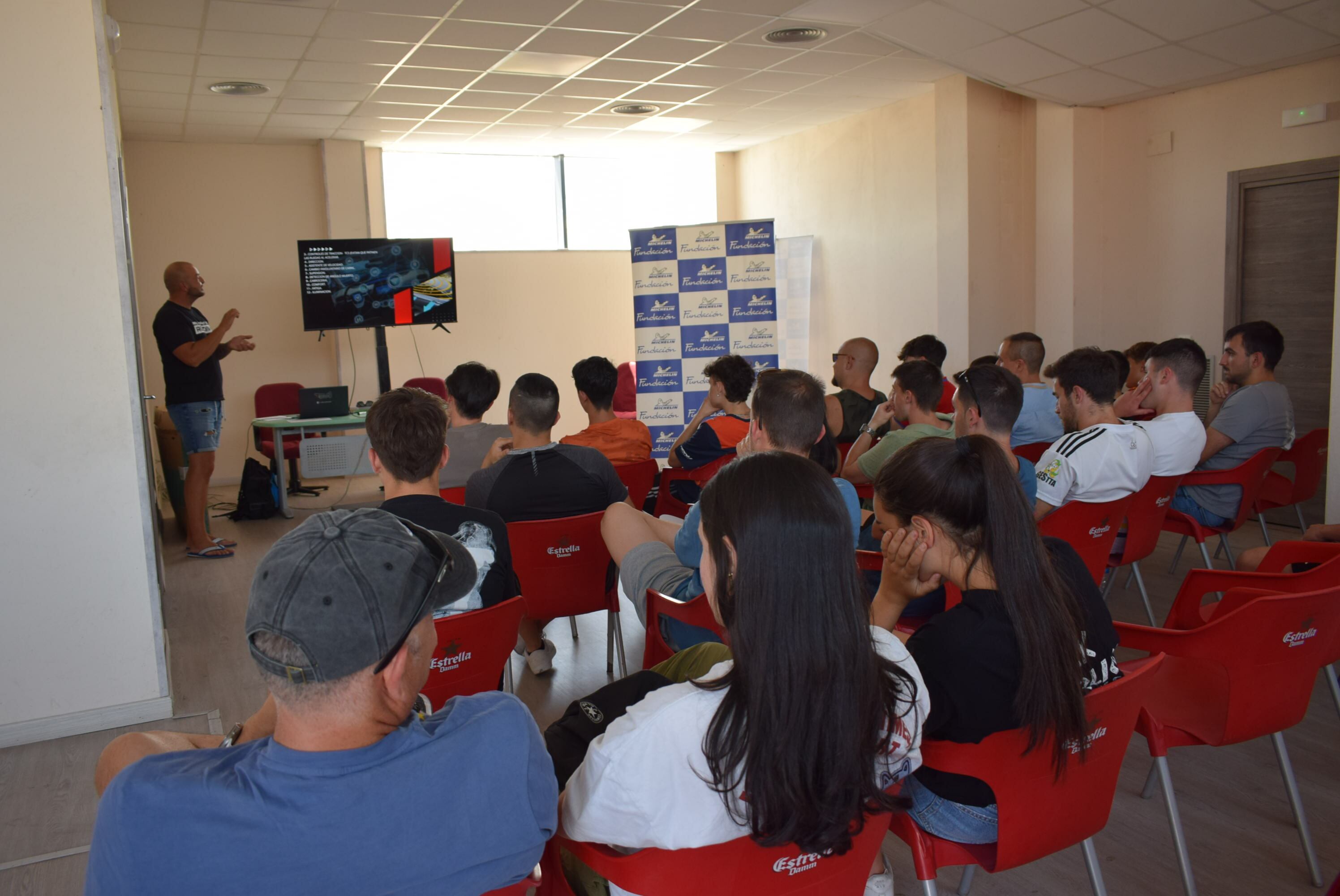 La actividad tiene una vertiente formativa gracias a la Fundación MIchelin