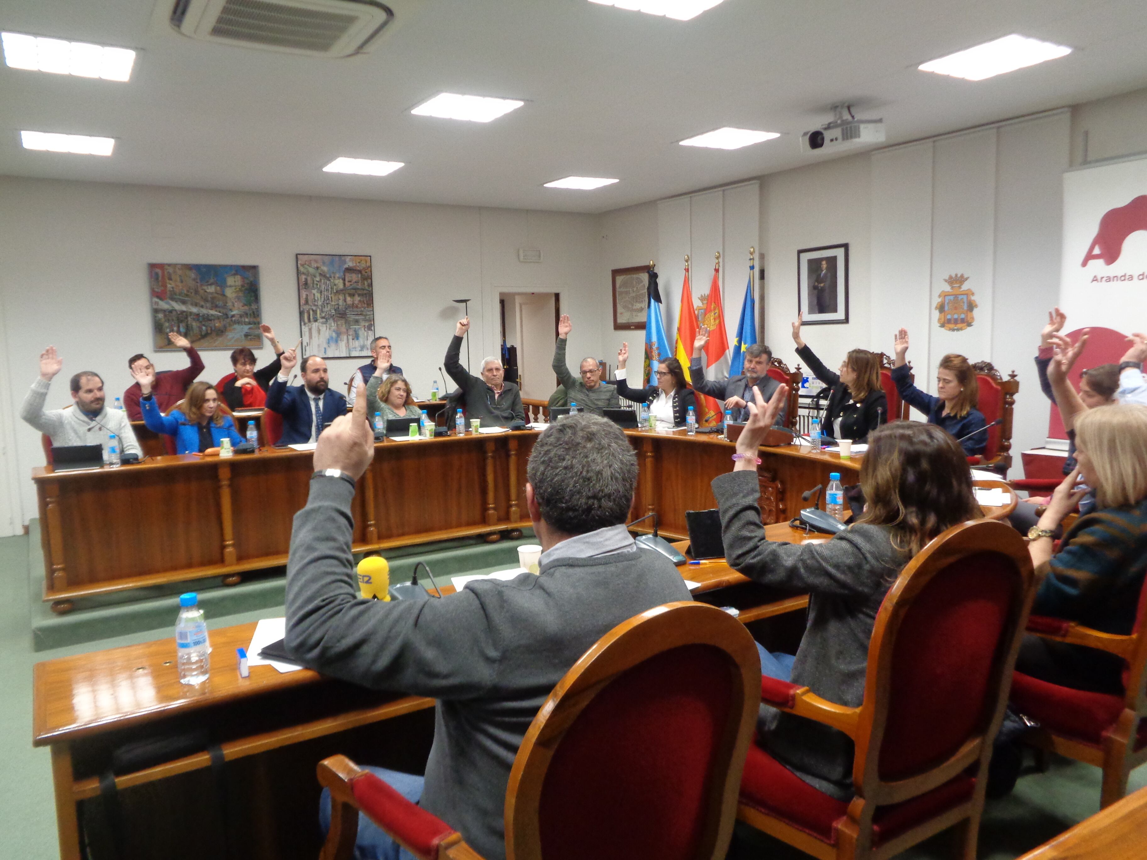 Toda la corporación votó a favor del plan, salvo el concejal de Vox