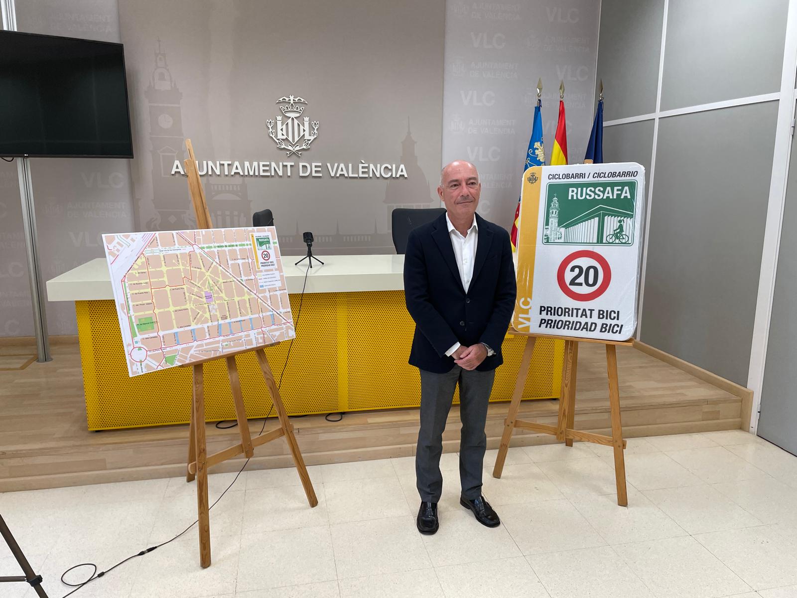 Jesús Carbonell, concejal de Movilidad del Ayuntamiento de València