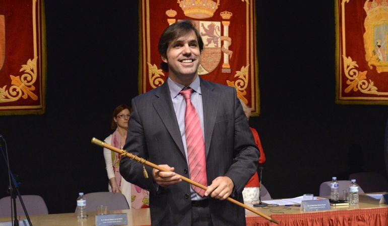 El 13 de junio de 2015 Guillermo Gross se convertía en alcalde de Valdemoro