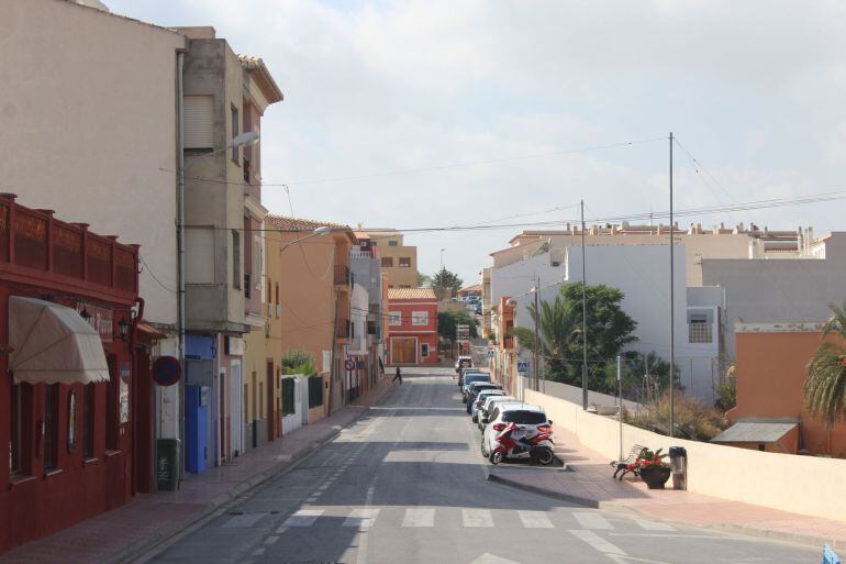 Casco urbano de El Poble Nou de Benitatxell.