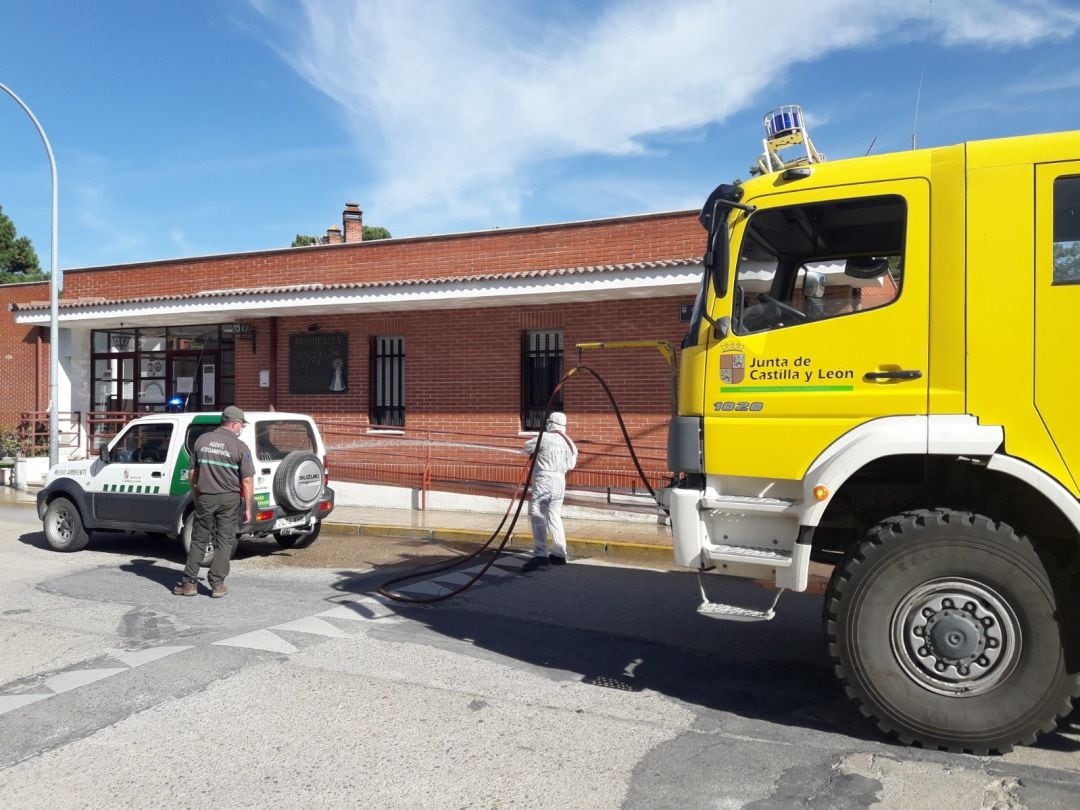 Desinfección en Cantalejo