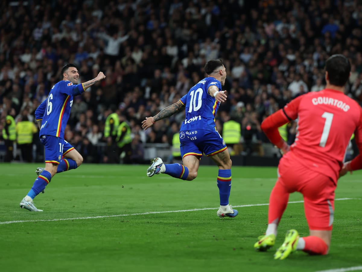 Real Madrid 0-1 Getafe: resumen, resultado y goles del partido de la jornada 26 de LaLiga