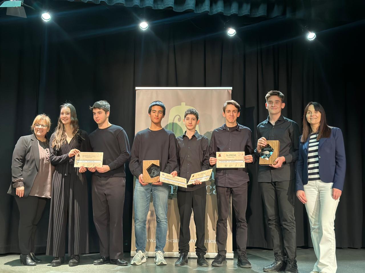 Guanyadors de la 6a edició del concurs internacional Cambra Romànica