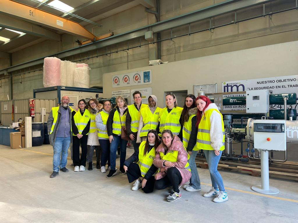 Una de las visitas realizadas en el programa "Conócenos"