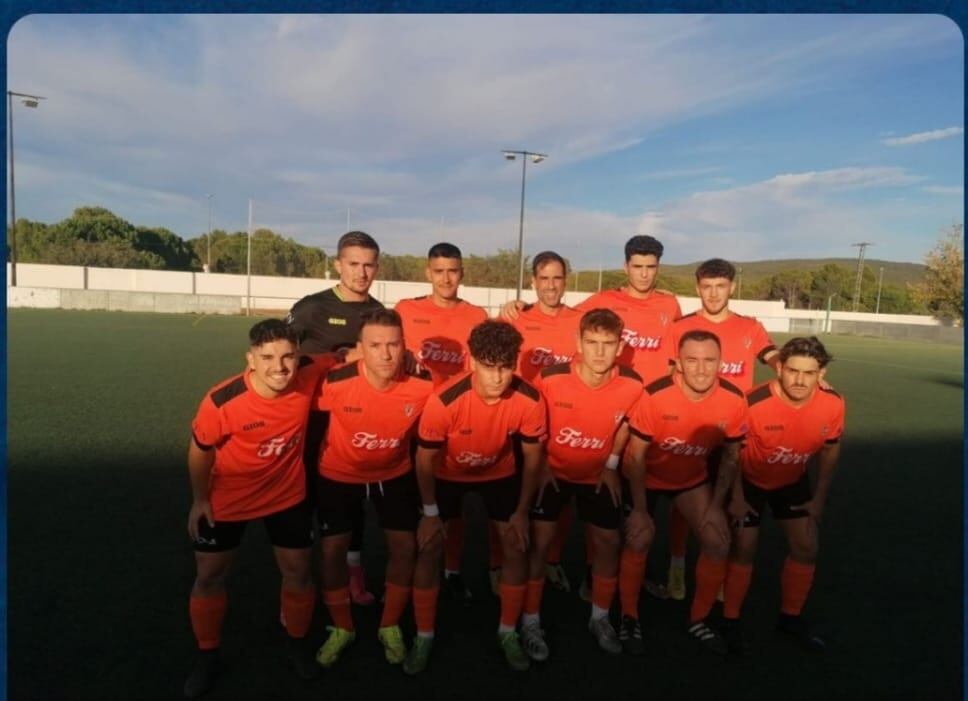 Alineación inicial del partido