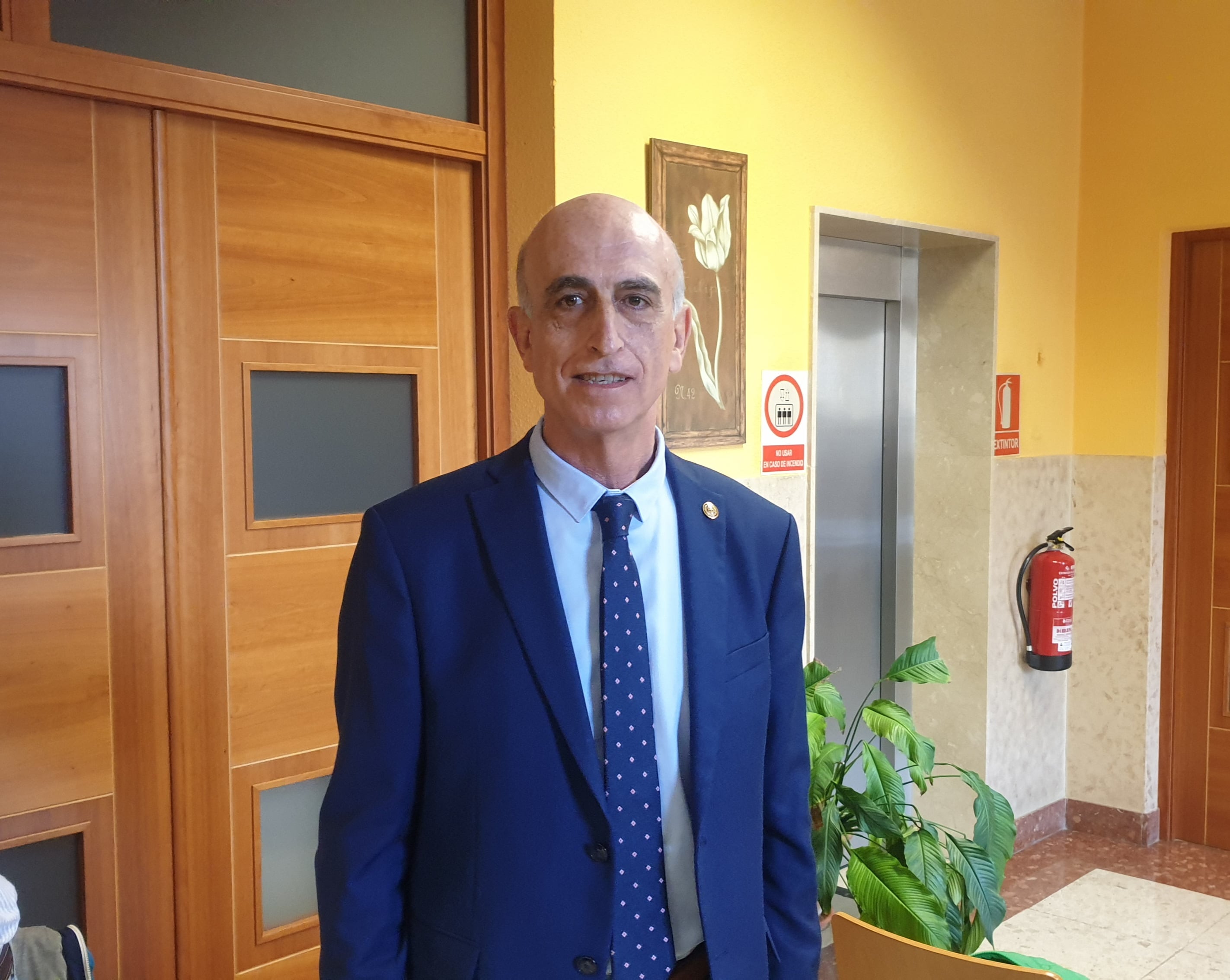 Luis Fernando Roldán, jefe de servicio territorial de Sanidad en Palencia