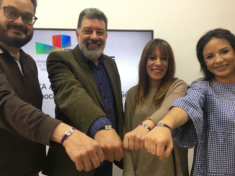 Centro y Ayuntamiento con las pulseras