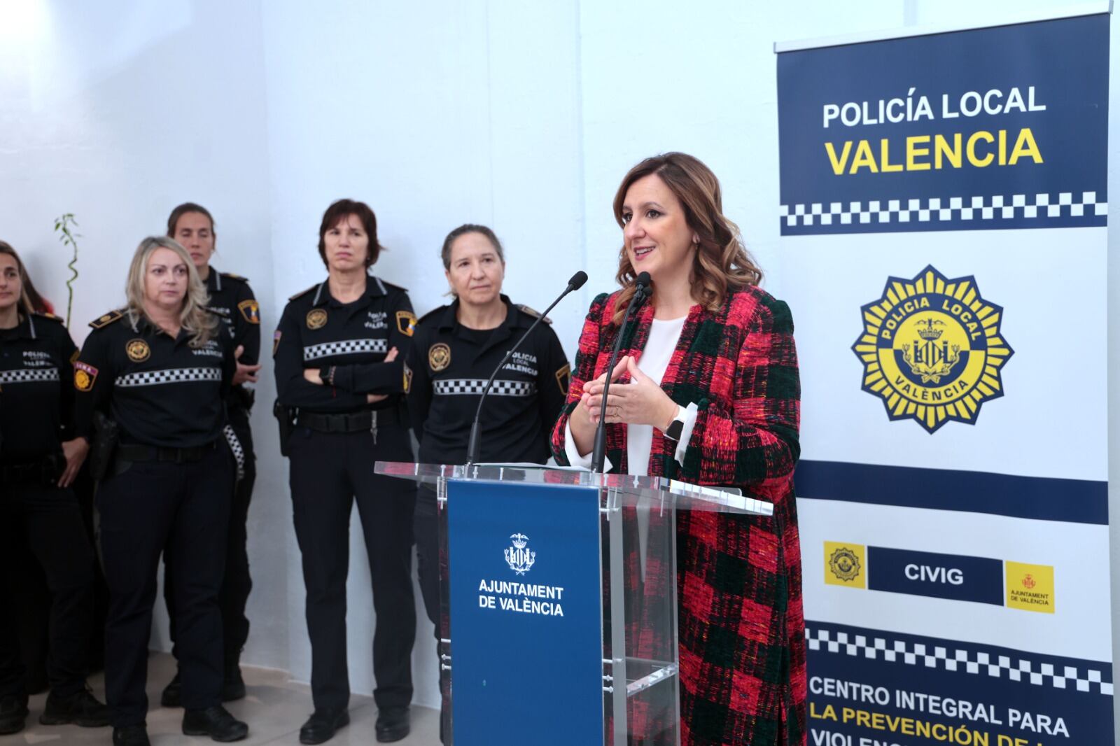 Inauguración del nuevo Centro Integral para la Prevención de la Violencia de Género de la Policía Local de València