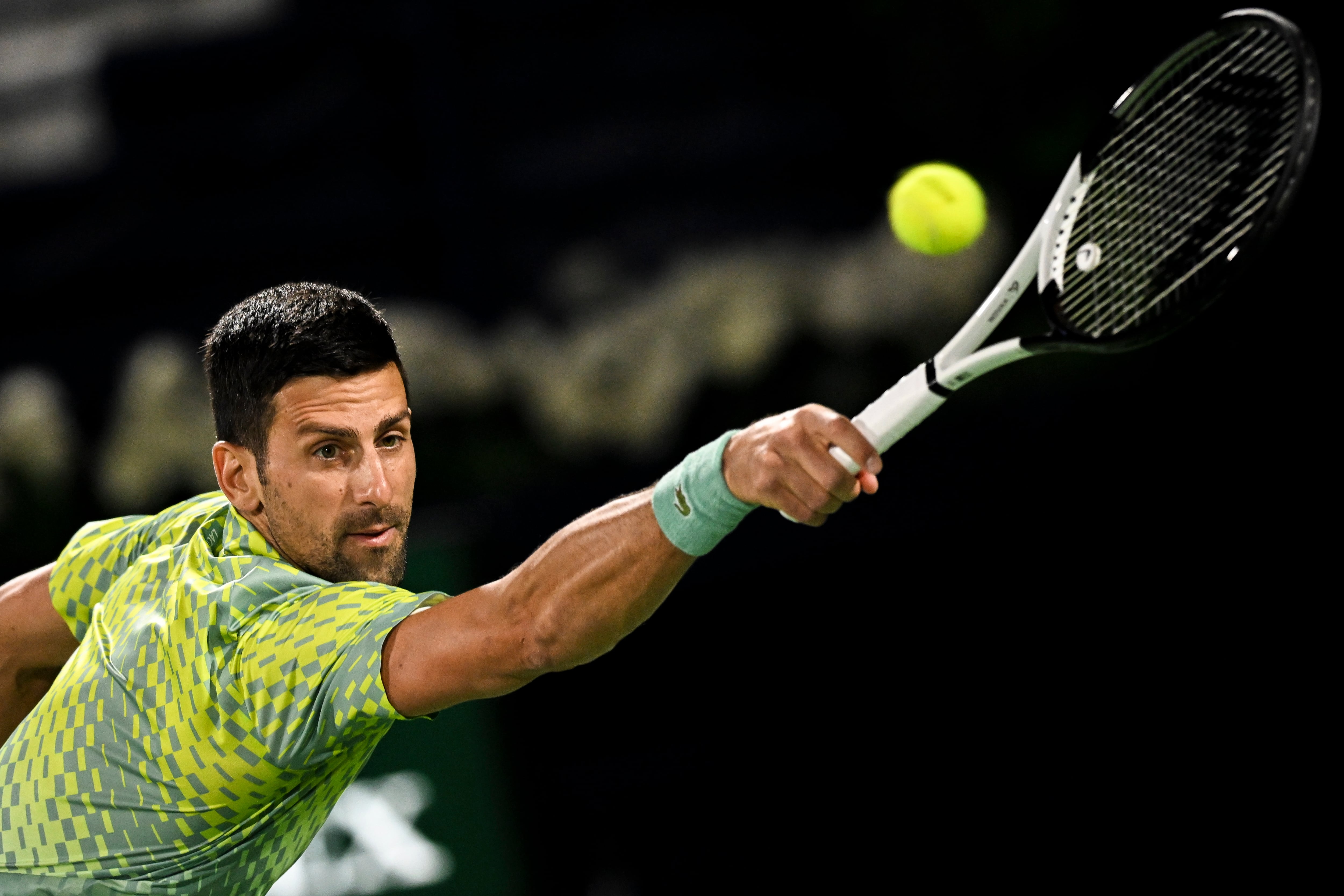 Novak Djokovic, durante el ATP Championships 2023 en Dubai