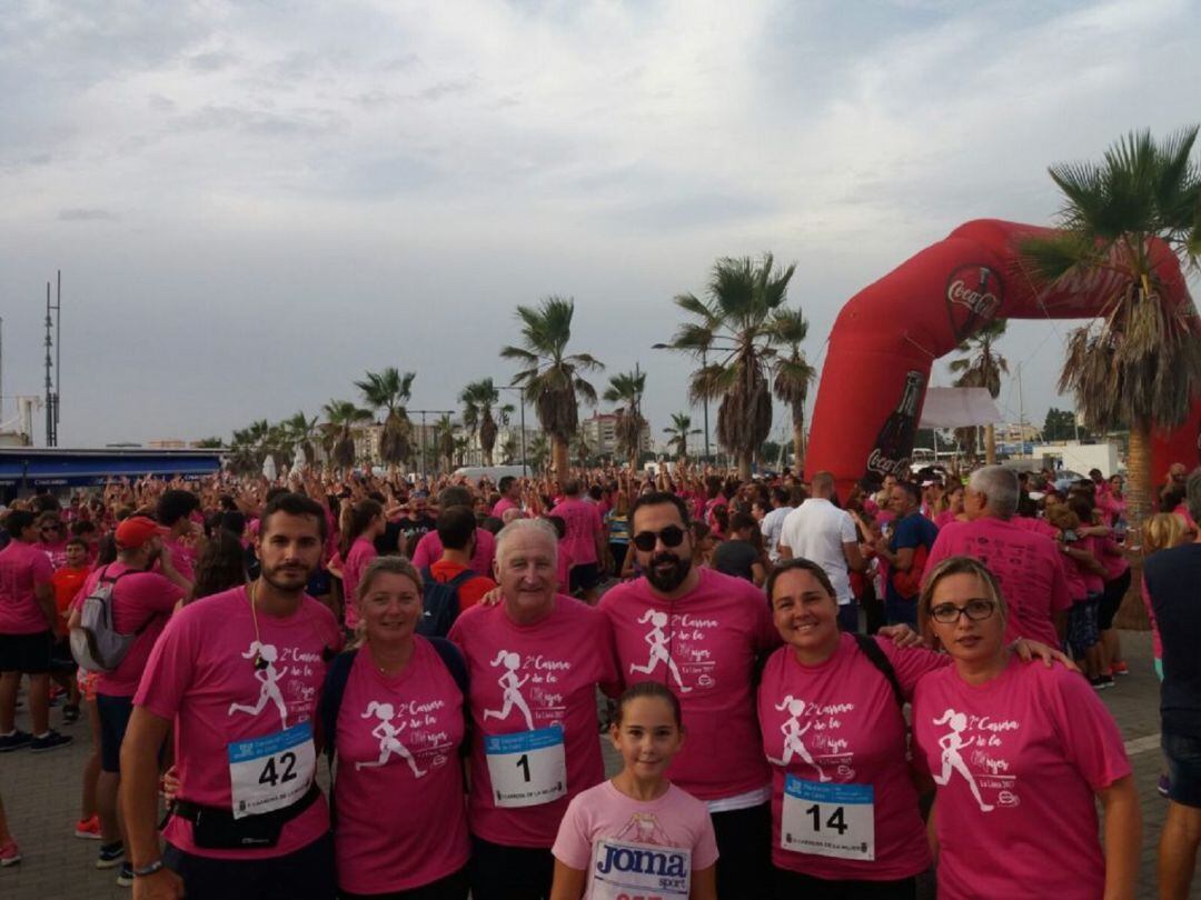 Un momento de una prueba.