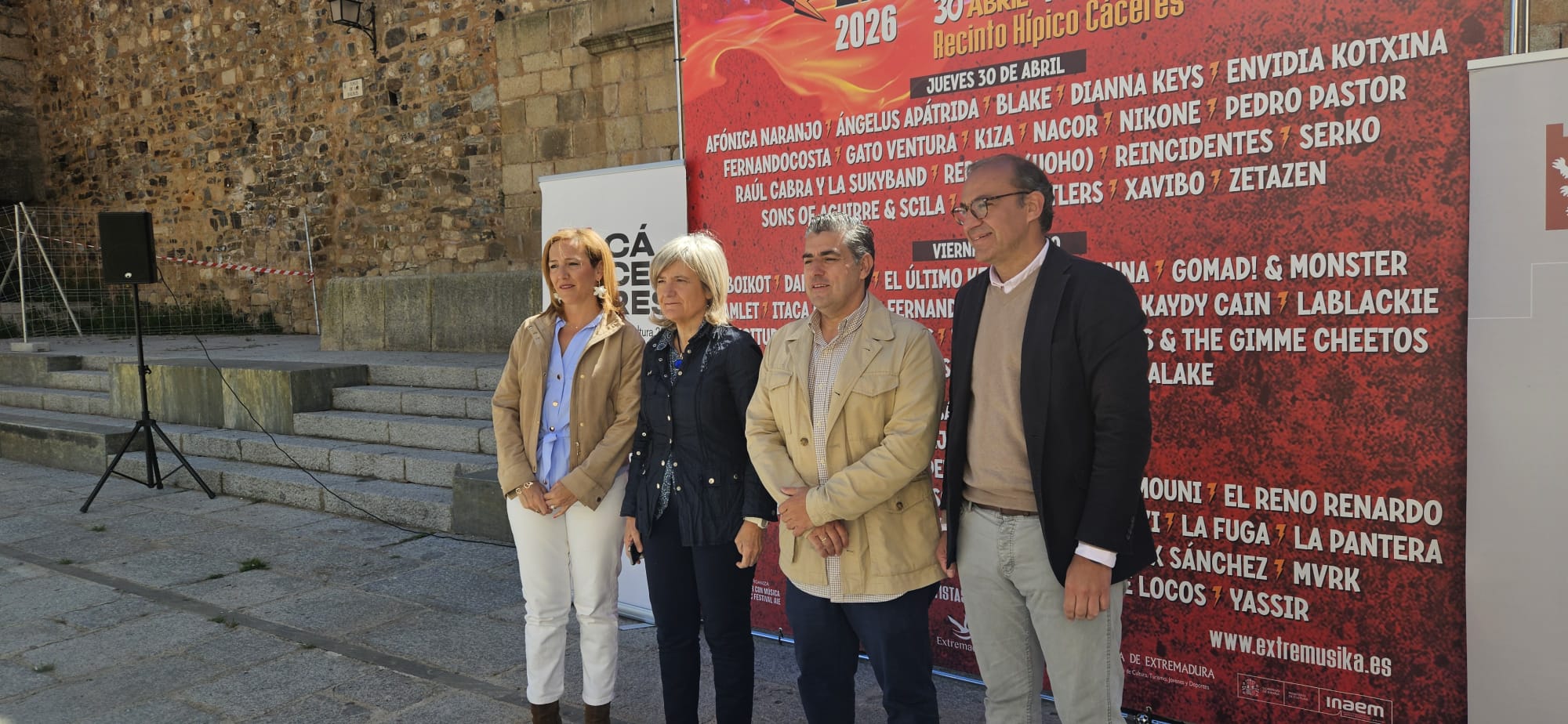 Presentación de Extremúsika 2026