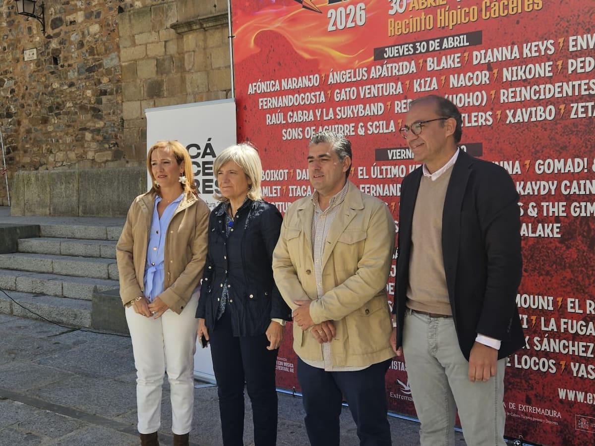 Extremúsika reunirá a 60 bandas en Cáceres con 14.000 abonos ya vendidos para el puente de mayo