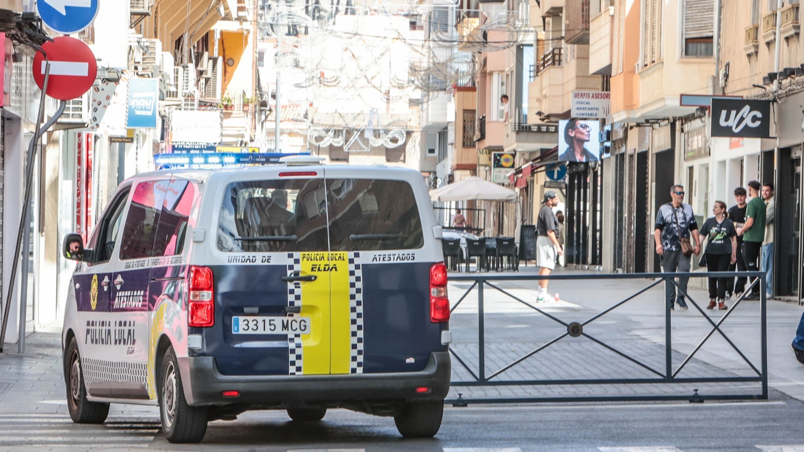 Imagen de archivo de la Policía Local de Elda