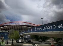 El estadio &#039;Da Luz&#039;, sede de la final de la Champions League.