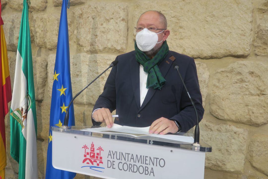 Manuel Torralbo, en el ayuntamiento.