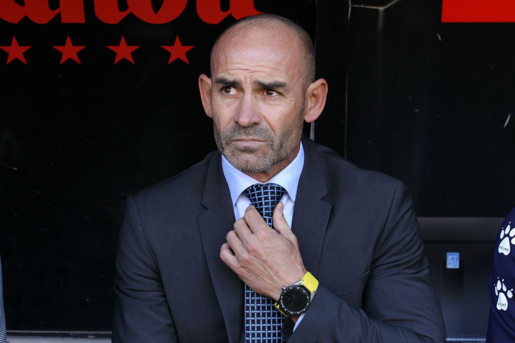 Paco Jémez, en su etapa como entrenador del Rayo Vallecano.