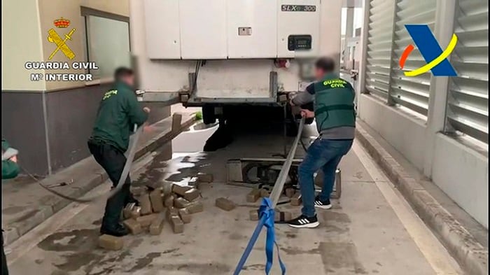 Droga intervenida por en Algeciras