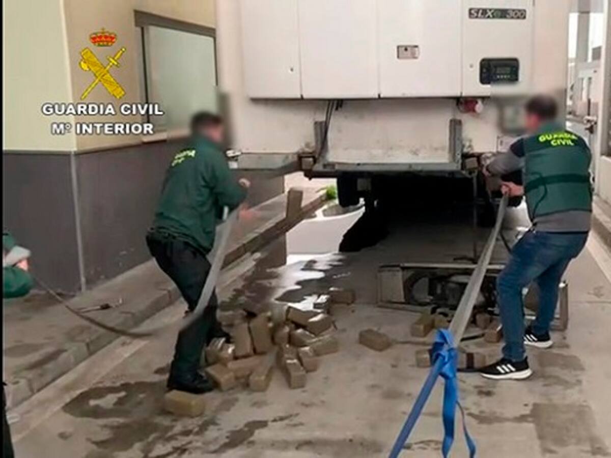 Intervenidos en el puerto de Algeciras más de 500 kilos de hachís